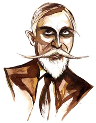 Paul Dukas - Karikatur
